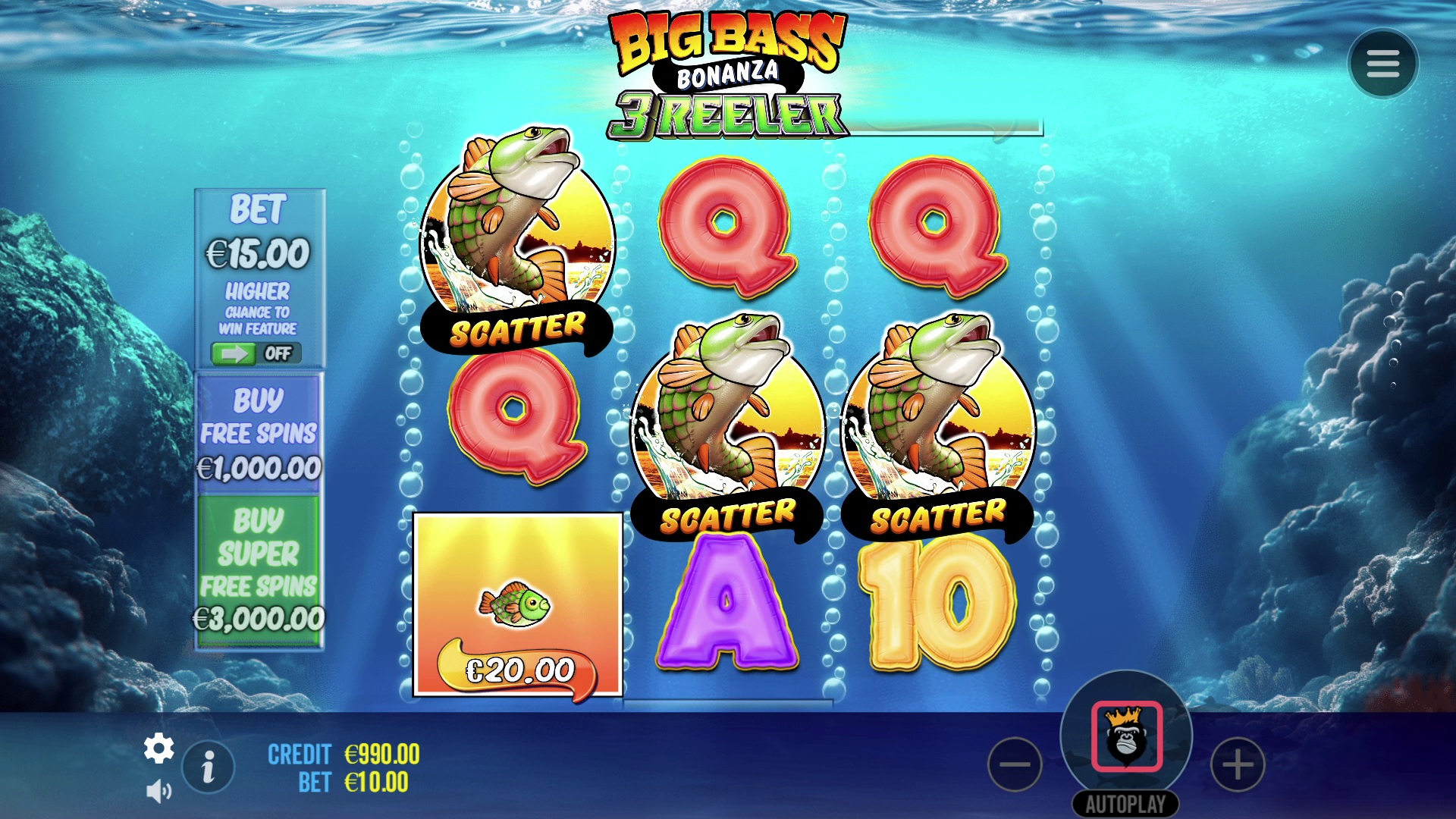 Big Bass Bonanza 3 Reeler - screenshot with slot description 5